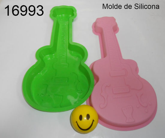 Imagen de MOLDE GUITARRA DE SILICONA 3.24